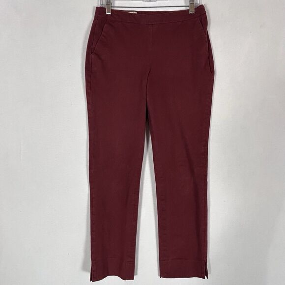 Brooks Brothers Pants - Brooks Brothers Red Fleece Trouser Pants Womens 4 Side Zip High Rise Dress Work